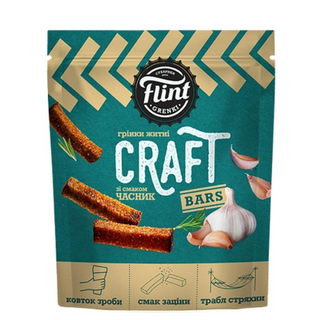 Грінки \"flint Craft\" Часник (90г)