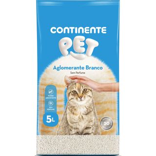 Areia Absorvente Aglomerante Continente Pet (emb. 5 lt)