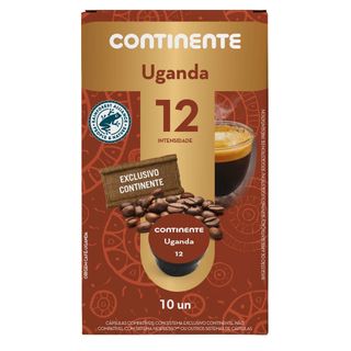 Cápsulas de Café Uganda Int 12 Continente (emb. 10 un)