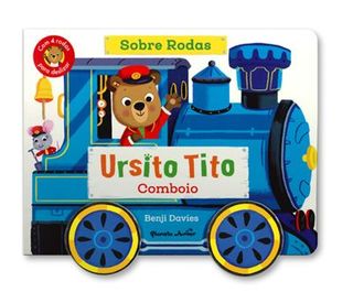 Ursito tito comboio sobre rodas