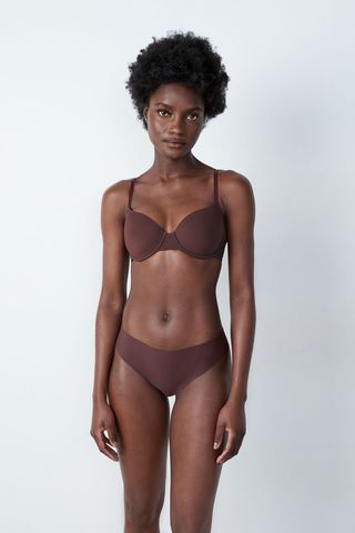 PURE FIT® Braguitas de microfibra CHOCOLATE 3XL