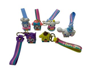 სანრიოს პერსოჟების სილიკონის ბრელოკი