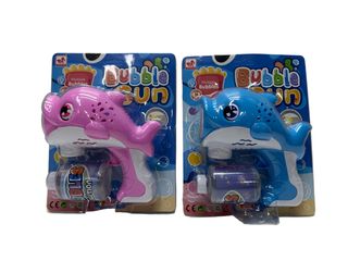 საპნის ბუშტების გასაშვები თოფი დელფინი