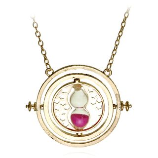 ოქროსფერი დროის მდევარი იასამნისფერი ქვიშით