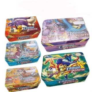 პოკემონების კარტი მეტალის ყუთში