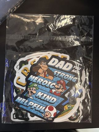 მარიოს სტიკერები 5 ცალიანი შეკვრა