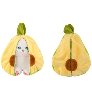 კურდღელი ავოკადოში პატარა რბილი სათამაშო