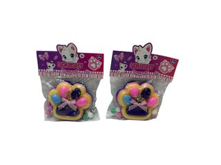 თათი სქელი საშუალო მუქი იასამნისფერი