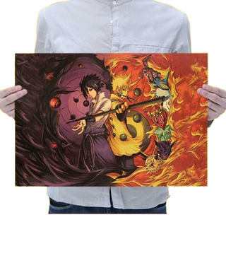 ნარუტოს და სასკეს პოსტერი