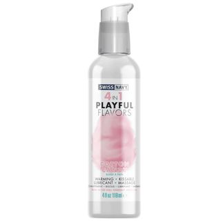 Swiss Navy lubrykant o smaku waty cukrowej 4 in 1 Playful Flavors - Lubricant with Cotton Candy Flavor - 4 fl oz / 118 ml