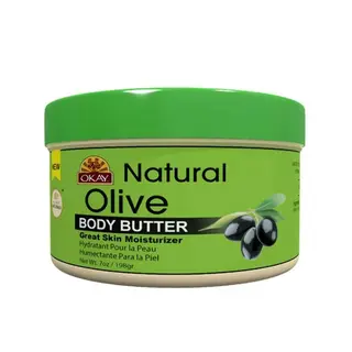 OKAY 100% NATURAL OLIVE BODY BUTTER 198G #OK-OLIVEB7