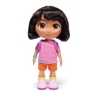 Spin Master - Boneca Dora Canta e Explora com Roupas e Acessórios  dois idiomas Dora  a Exploradora