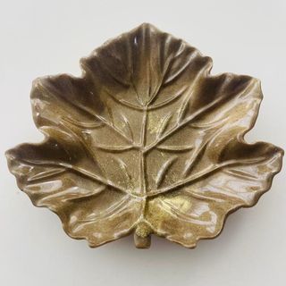 Bronze Vide poche en résine epoxy fait main