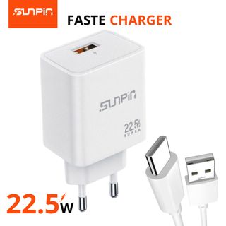 CHARGEUR SUNPIN FASR CHARGER USB - USB-C 22.5W