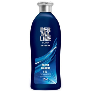 DERMALINE sky blue kupka šampon men 400 ML