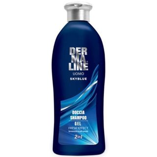 DERMALINE sky blue kupka šampon men 400 ML
