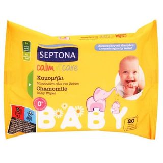 SEPTONA vlažne maramice baby chaomile 20 KOM