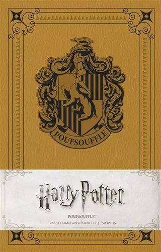 HARRY POTTER, CARNET POUFSOUFF
