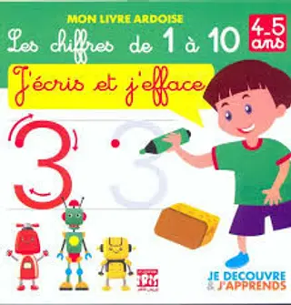 LES CHIFFRES: MON LIVRE ARDOISE