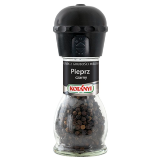 Kotányi - Pieprz czarny ziarnisty w młynku - 36 g