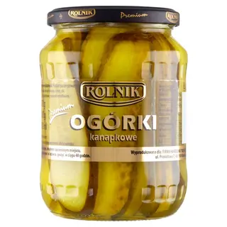 Rolnik Premium Ogórki kanapkowe 670 g
