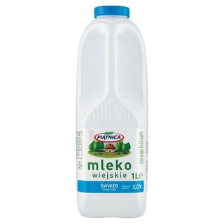 Mleko wiejskie butelka 2,0%