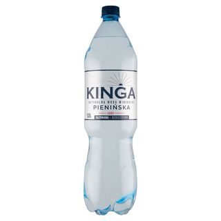 Kinga Pienińska Naturalna woda mineralna gazowana niskosodowa 1,5 l