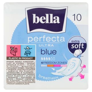 Bella Perfecta Ultra Blue Extra Soft Podpaski higieniczne 10 sztuk