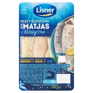 Filet Śledziowy A La Matjas W Oleju Lisner 220G
