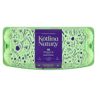 Kotlina Natury Jaja kura zielononóżka różna wielkość 10szt