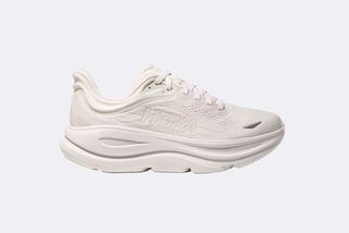 Hoka Wmns Bondi 9 White / White 38 2/3 / Blanco