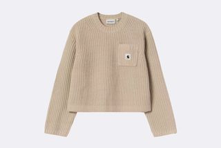 Carhartt WIP Wmns Mira Sweater Fleur de Sel S / Nude