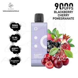Elfbar Blackberry Cherry Pomegranate Kit, 9000 Puffs