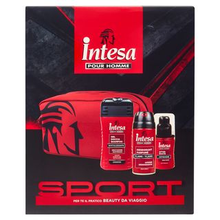 Intesa Pour Homme Sport Gel Doccia Shampoo 250ml + Ylang Ylang Deodorant 150ml + Condizionatore 100ml