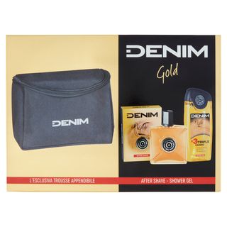 Denim Gold Trousse Denim Dopo Shave 100 Ml + Doccia Gel 250 Ml