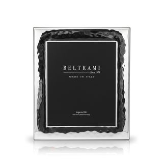 Portafoto Hammered foto 20x25 cm Beltrami con argento - Miro Silver
