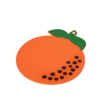 Sottopentola arancia - in silicone