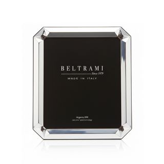 Portafoto ottagonale foto 20x25 cm Beltrami con argento - Miro Silver