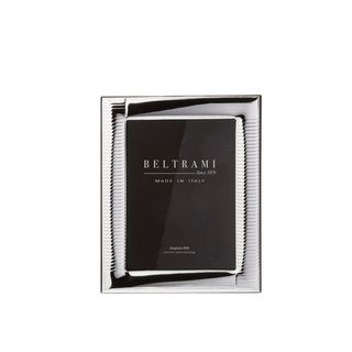Portafoto linee foto 9x13 cm Beltrami con argento - Miro Silver