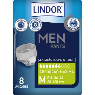 Cuecas Incontinência M Lindor (emb. 8 un)