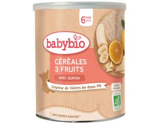 Céréale 3 fruits 220G - BabyBio