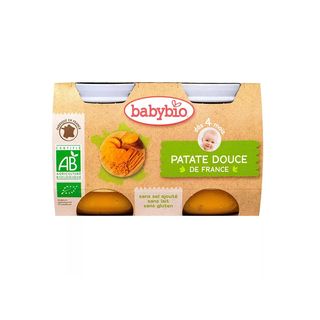 Petit Pot Patate douce 2*130G (Dès 4mois) - BabyBio