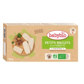 Petits biscuits à la noisette 160 g - BabyBio