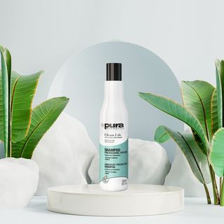 Pura CLEAN LIFE – შამპუნი ქერტლისკენ მიდრეკილი თმა და სკალპი(250მლ)