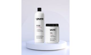 Pura Hydra - თმის დამატენიანებელი შამპუნი(1000მლ); ნიღაბი (1000მლ)