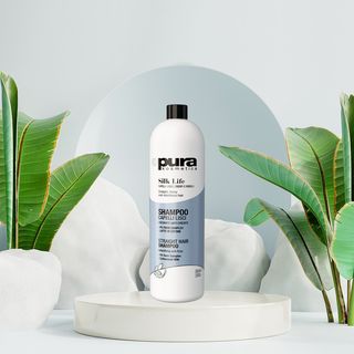 Silk life შამპუნი, Მტვრევადი, დაუმორჩილებელი, ხისტი და უხეში თმისთვის (1000მლ.)