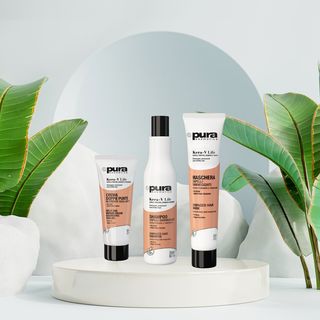 KERA V LIFE პატარა ნაკრები – ვეგანური კერატინის კომპლექსი, თმის რევიტალიზაცია, რ