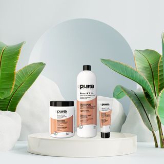 KERA V LIFE ნაკრები – ვეგანური კერატინის კომპლექსი, თმის რევიტალიზაცია, რეკონსკრ