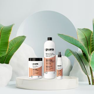 KERA V LIFE ნაკრები – ვეგანური კერატინის კომპლექსი, თმის რევიტალიზაცია, რეკონსკრ