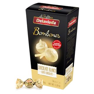 Turrón Cremoso De Galleta Con Chocolate Blanco Sabor Chocobom Gullón Delavieda 150 G.